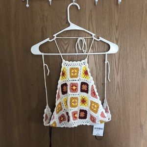 Crocheted Crop Top☺️